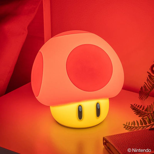 Super Mario - Candeeiro Silicone Mushroom