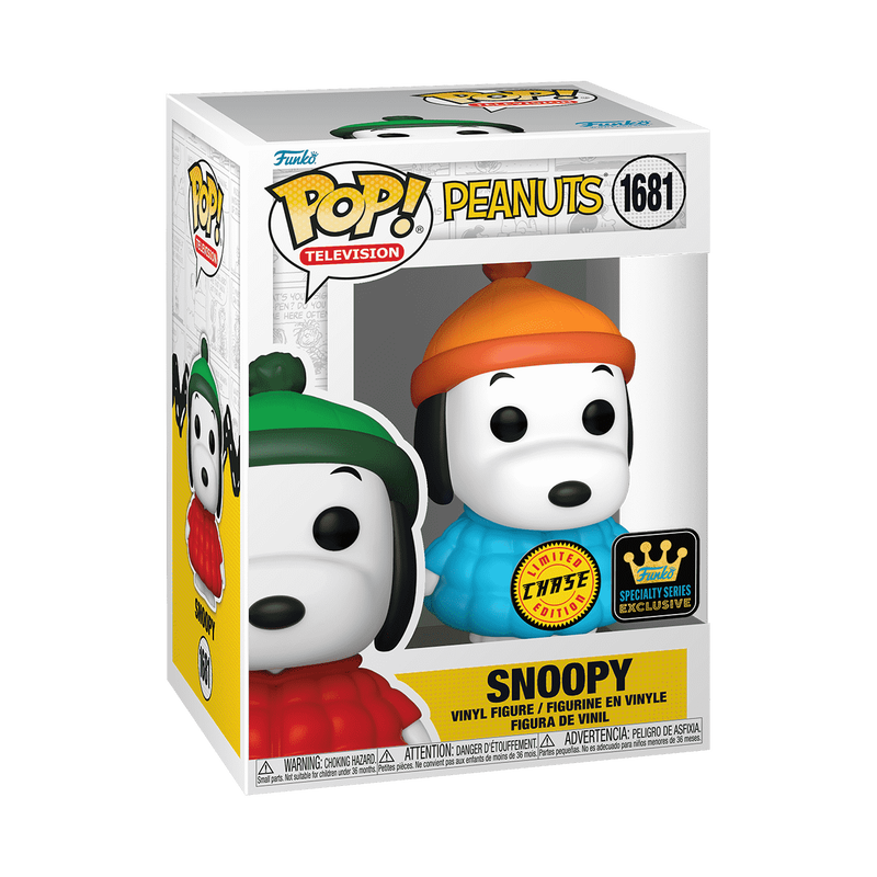 Peanuts - POP! Snoopy in Coat *Chase*