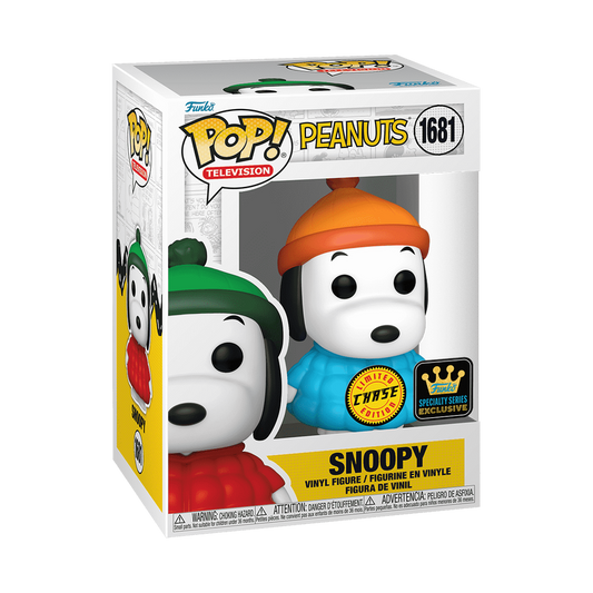 Peanuts - POP! Snoopy in Coat *Chase*