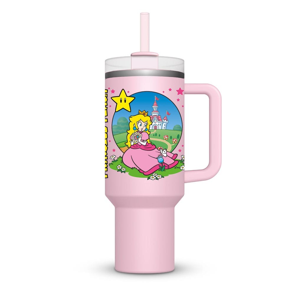Super Mario - Copo Tumbler Peach