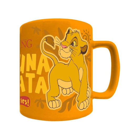 Rei Leão - Caneca Felpuda Simba