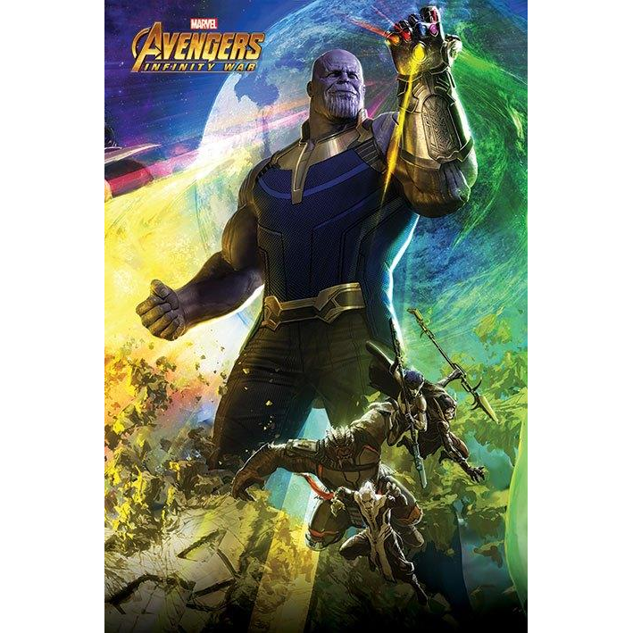 Vingadores - Poster Thanos