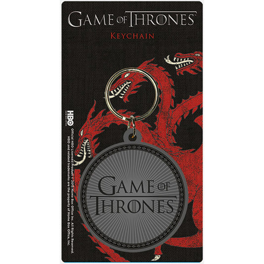 Game of Thrones - Porta-Chaves de Borracha logo