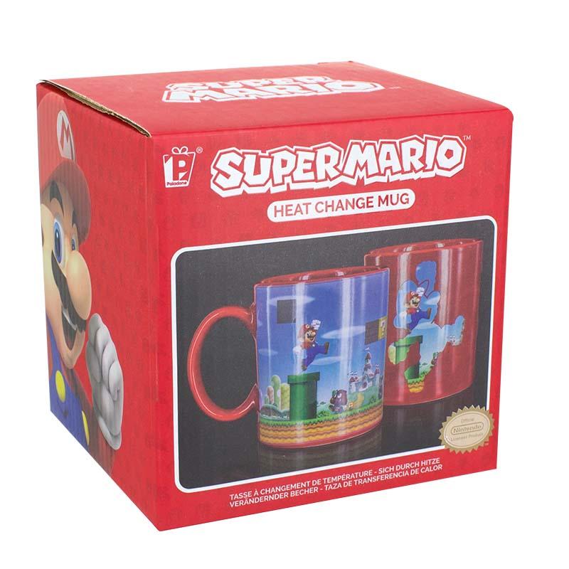 Super Mario - Caneca muda de cor Popstore 
