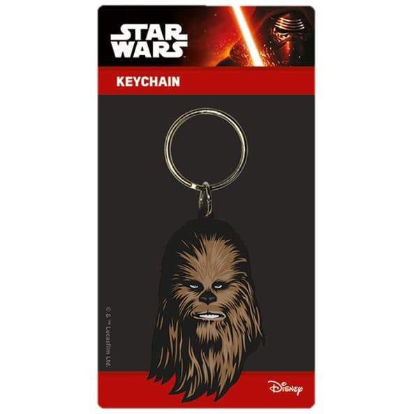 Star Wars - Porta-Chaves de Borracha Chewbacca Popstore 