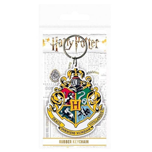 Harry Potter - Porta-Chaves de Borracha Hogwarts.