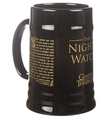 Game of Thrones - Caneca de Cerveja (Night's Watch Oath).