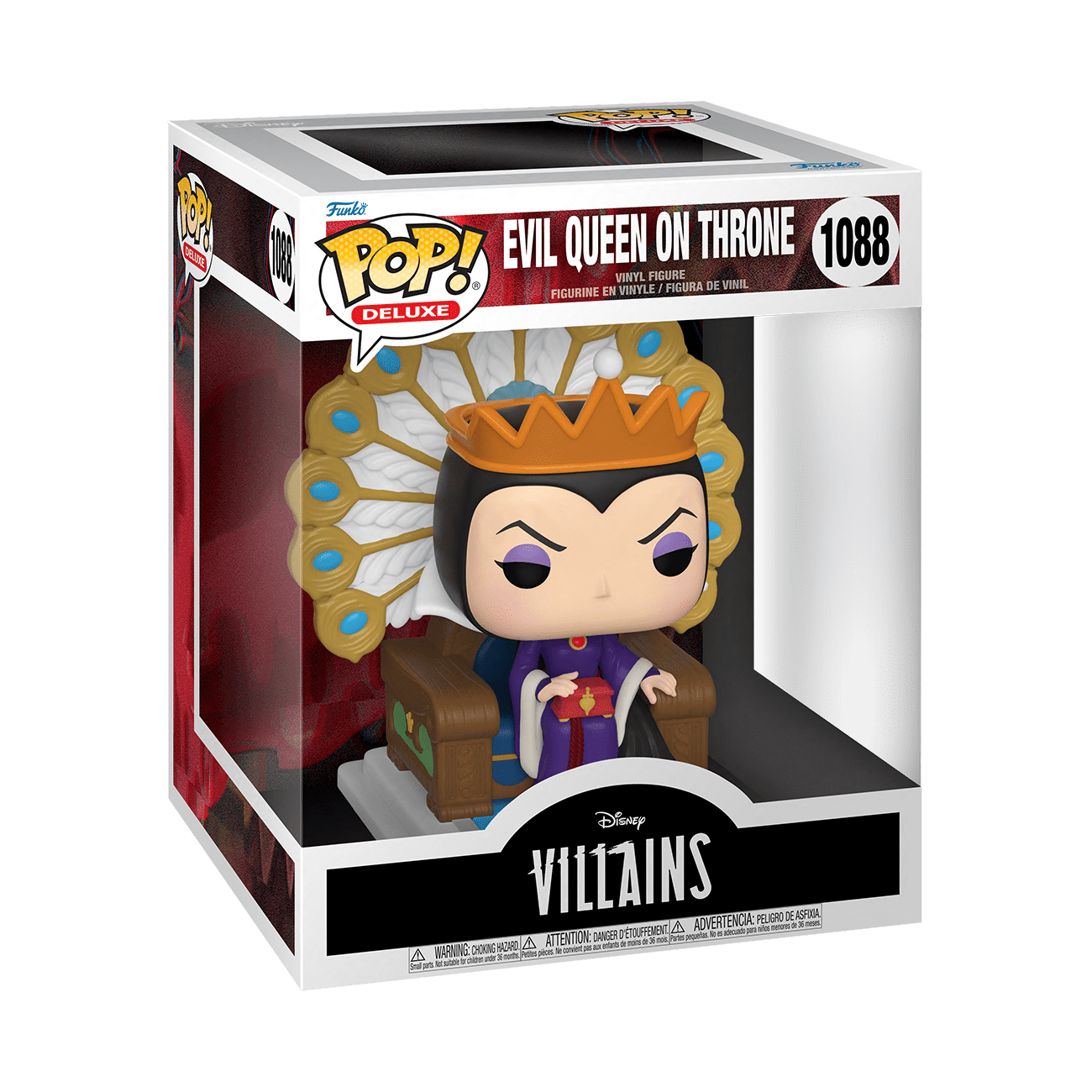 Disney - POP! Evil Queen on Throne *Pré-Venda*.