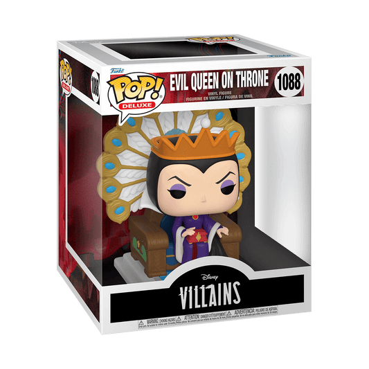 Disney - POP! Evil Queen on Throne *Pré-Venda*.