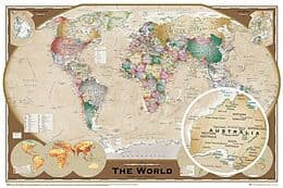 Mapa Mundo - Poster.