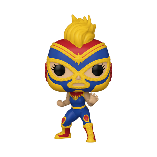 Marvel - POP! Lucha Libre - Captain Marvel.