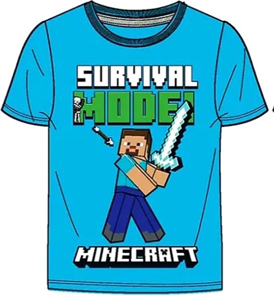 Minecraft - T-shirt Survival Mode!