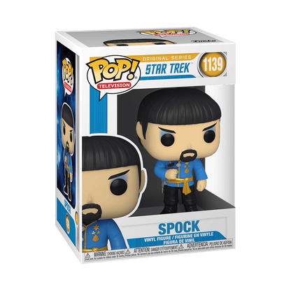 POP! Star Trek - Spock (Mirror Mirror Outfit) *Pré-venda*.