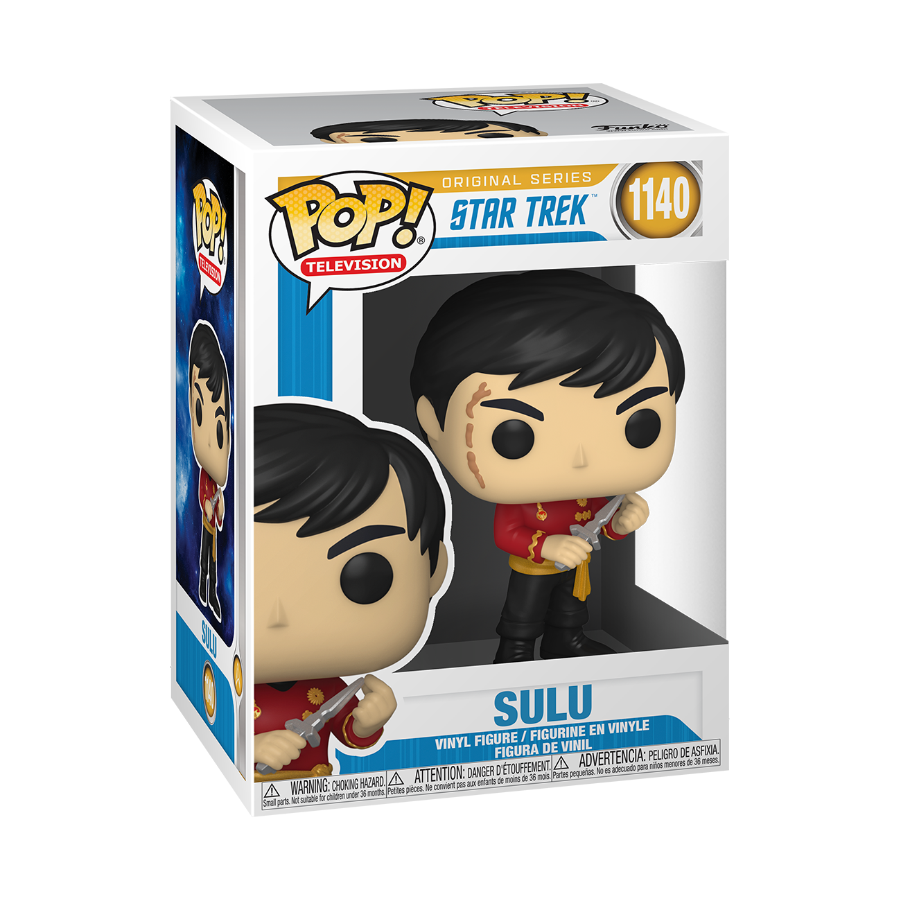 POP! Star Trek - Sulu (Mirror Mirror Outfit).