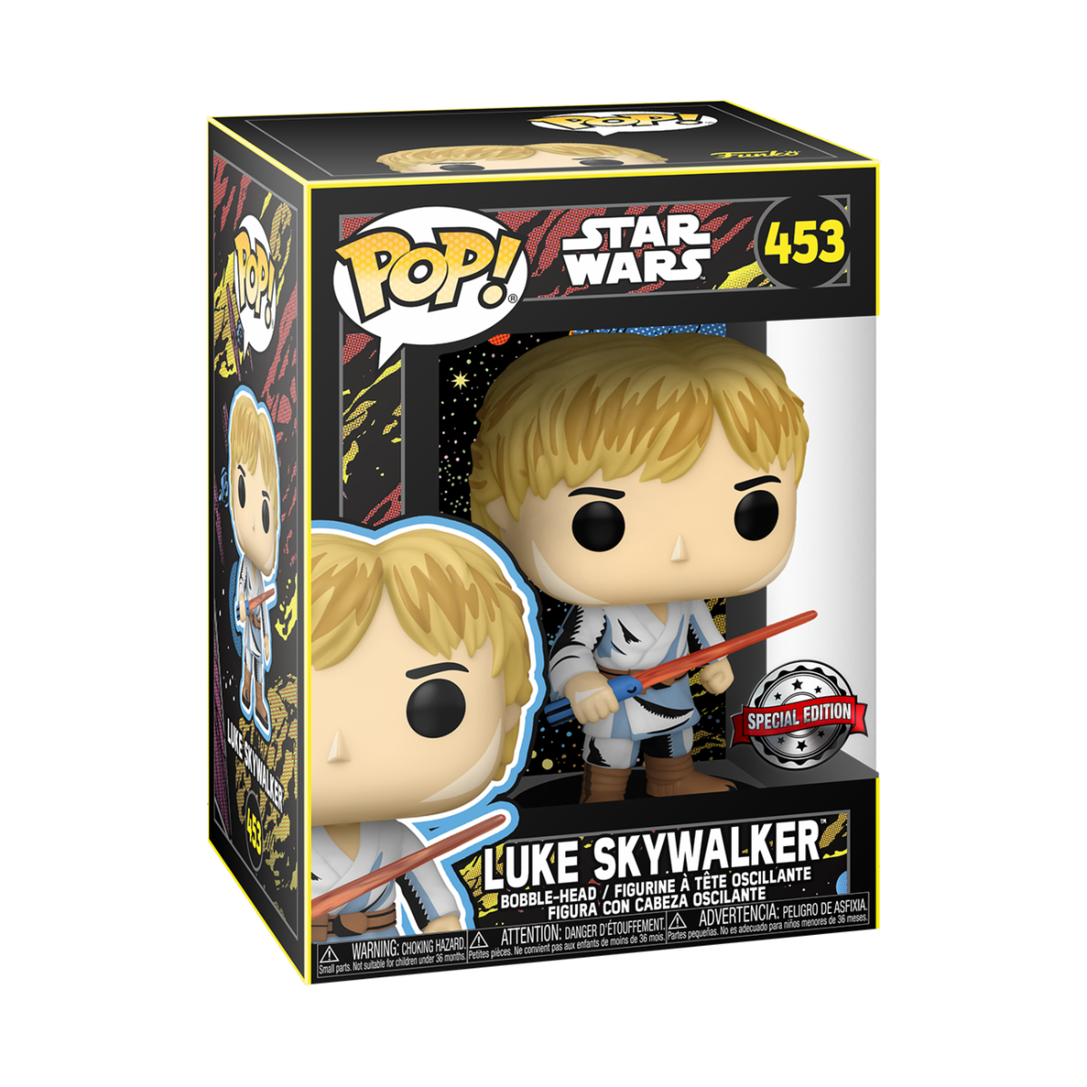 Star Wars - POP! Luke Skywalker Retro Series *Pré-Venda*