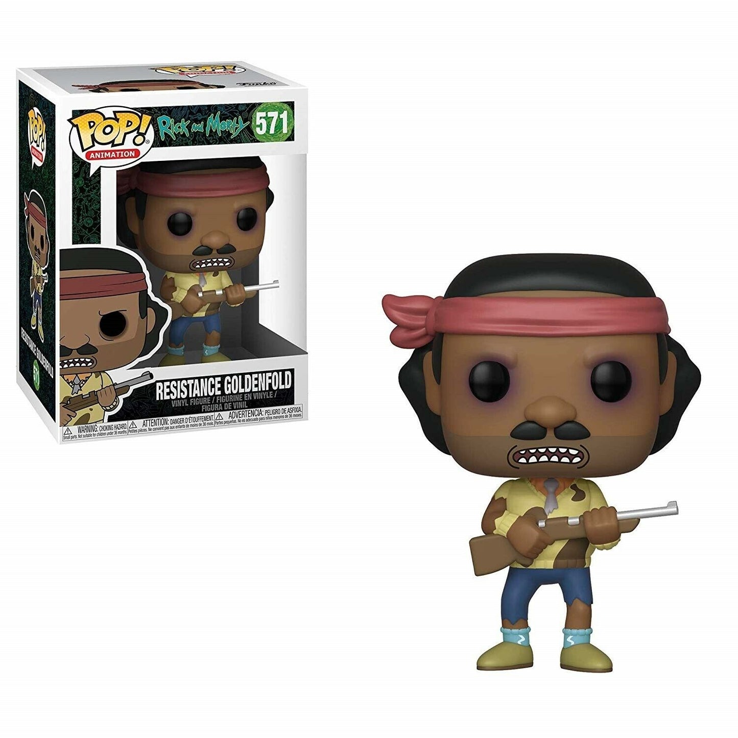 Rick and Morty - POP! Resistance Goldenfold FUNKO 