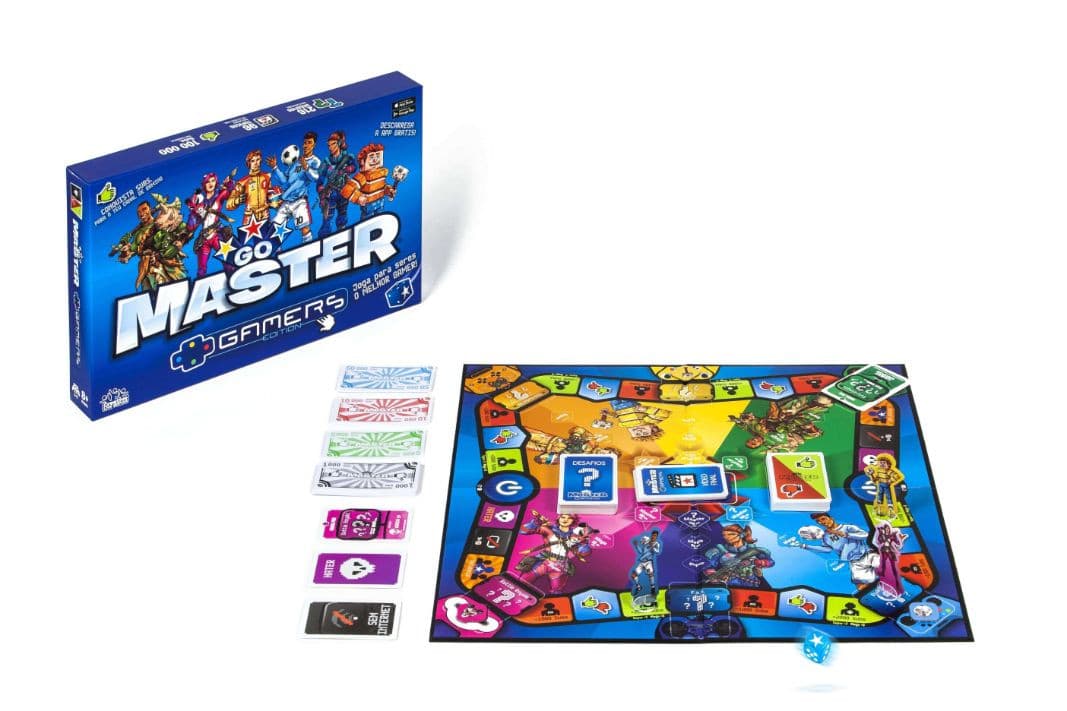 Go Master - Jogo de Tabuleiro Edição Gamers.