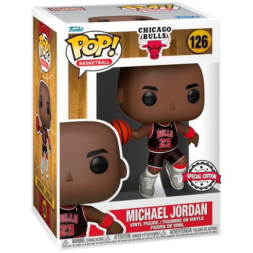 NBA Legends - POP! Michael Jordan w/jordans *Pré-Venda*
