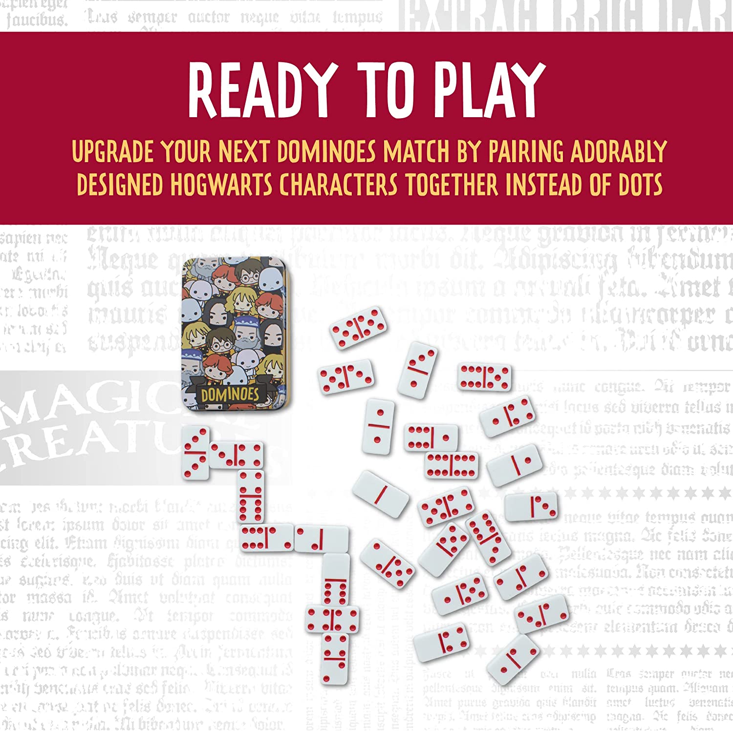 Harry Potter - Dominó Chibi