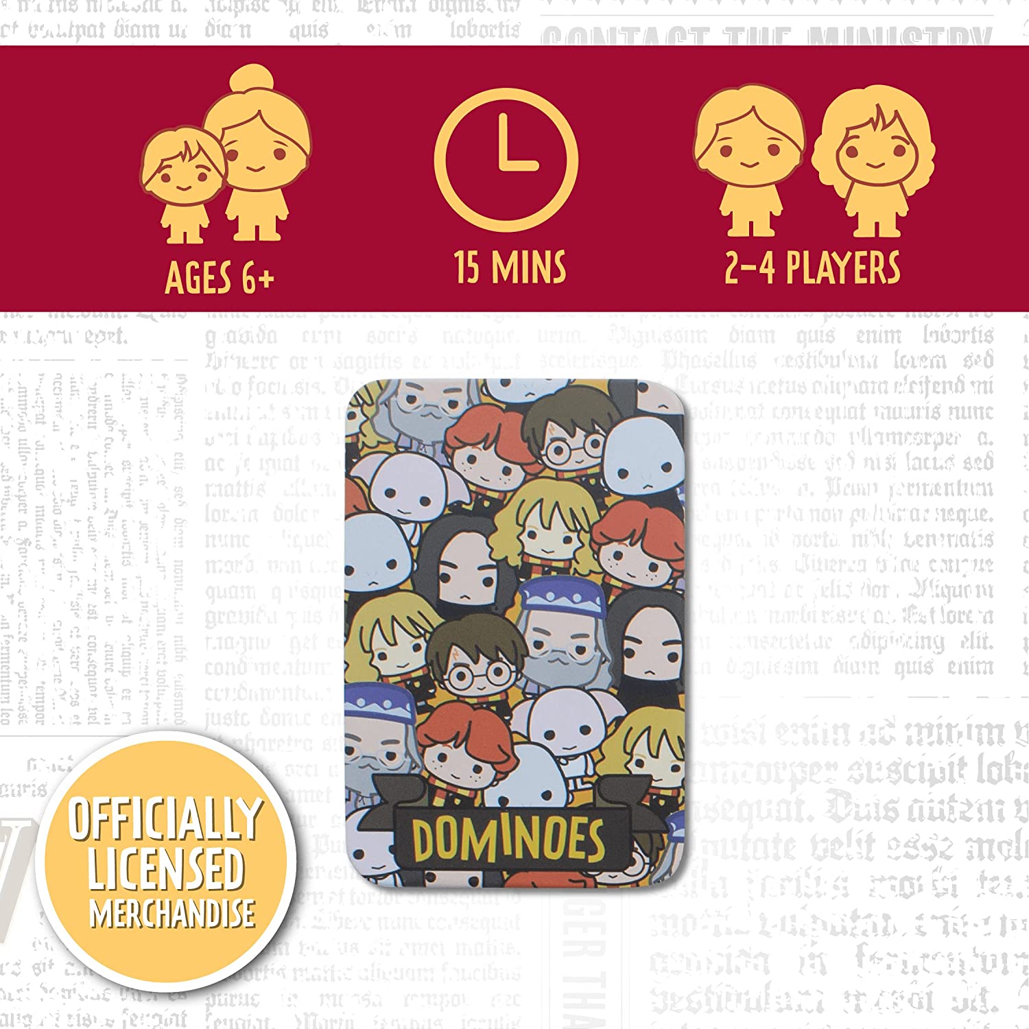 Harry Potter - Dominó Chibi