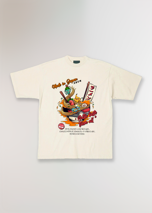 MADE IN JAPAN - TASTE THEM ALL® BEIGE T-SHIRT