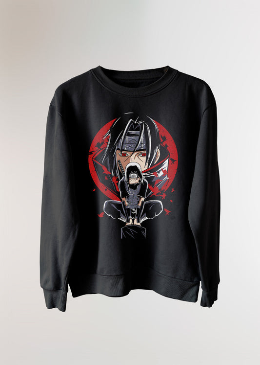 MADE IN JAPAN - AKATSUKI® OVERSIZE BLACK SWEAT