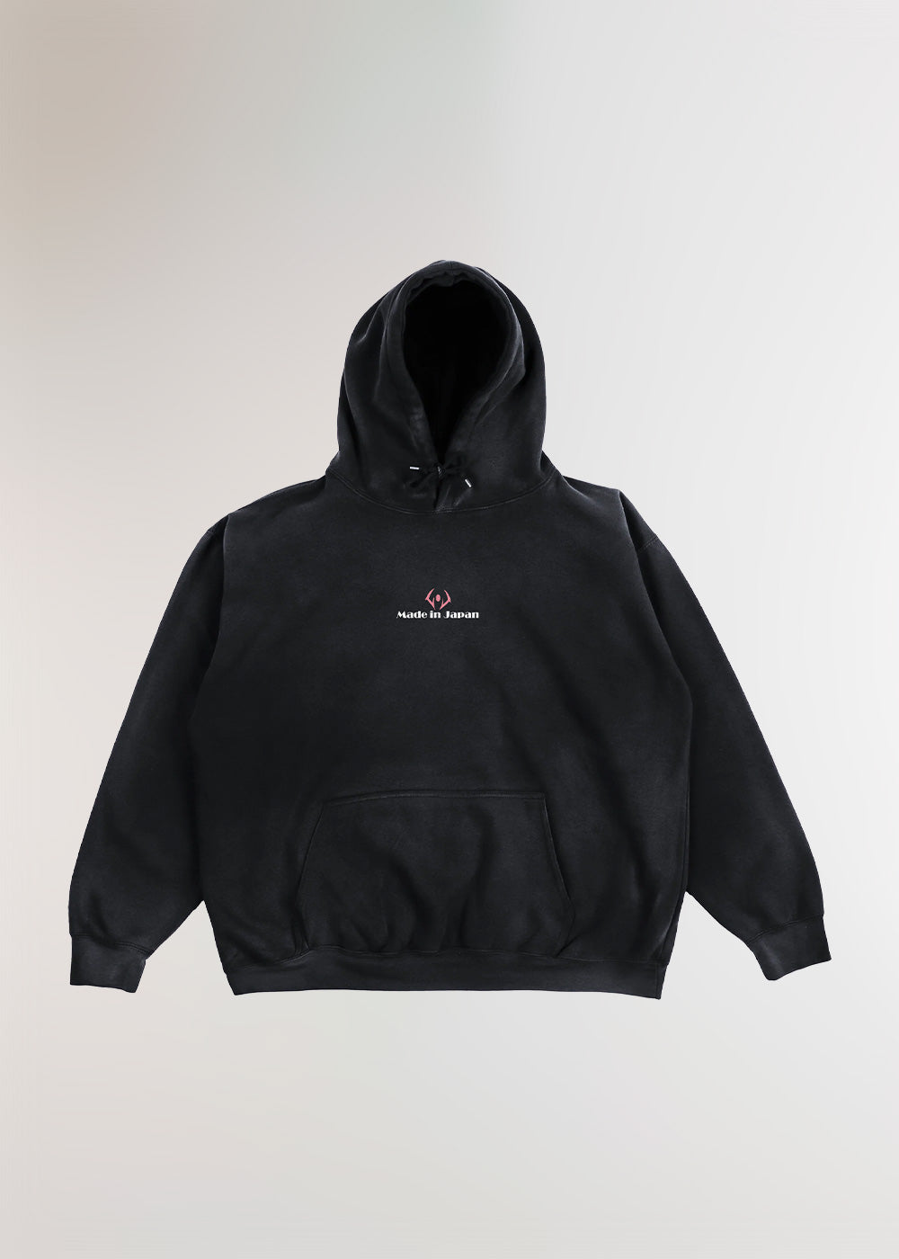 MADE IN JAPAN - THE TIGER OF WEST JUNIOR HIGH® OVERSIZE BLACK HOODIE
