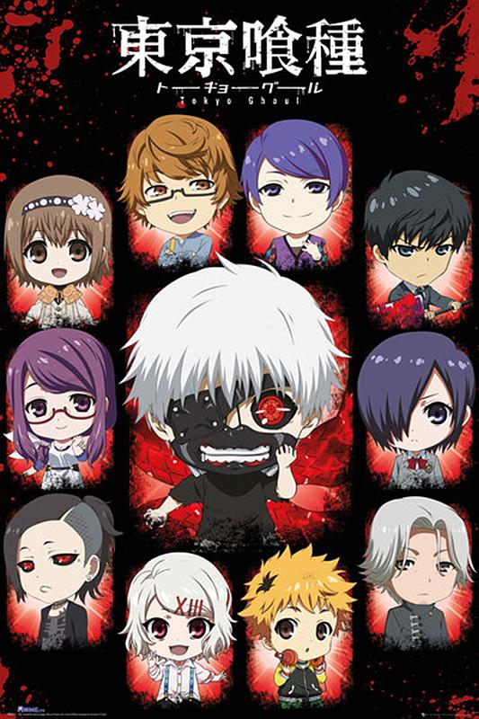 Tokyo Ghoul - Poster Chibi Characters Popstore 
