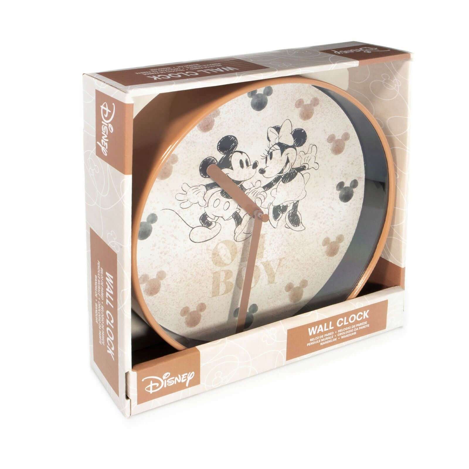 Disney - Relógio de Parede Mickey e Minnie