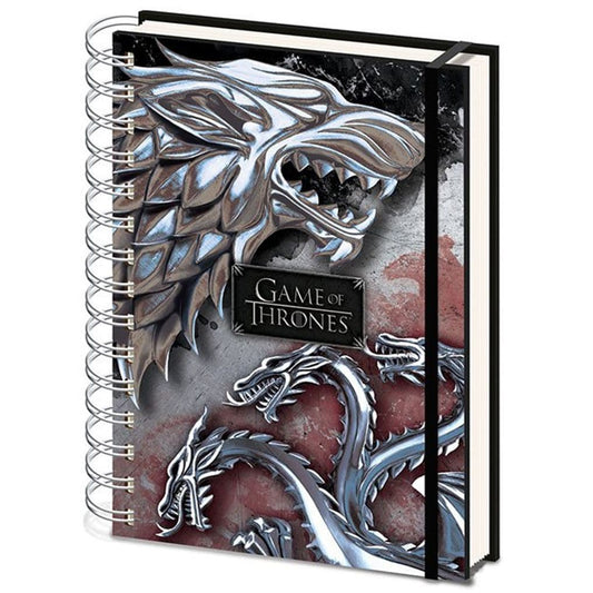 Game of Thrones - Notebook Stark and Targaryen Popstore 