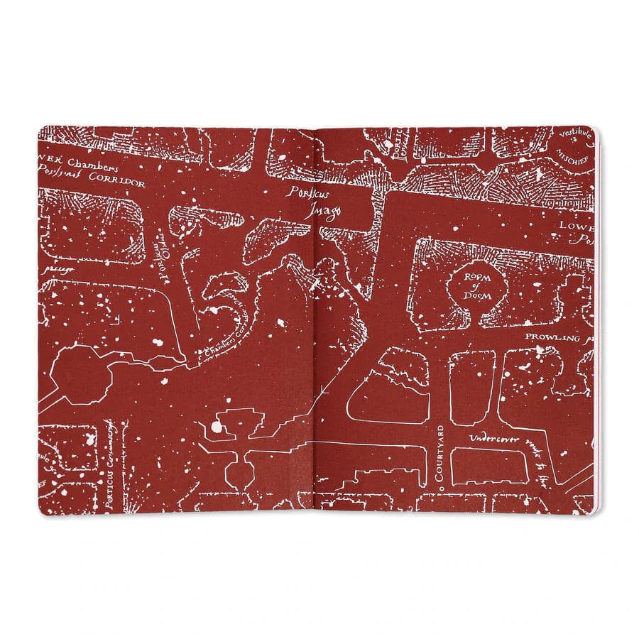 Harry Potter - Notebook A5 Flex (Marauder's Map).
