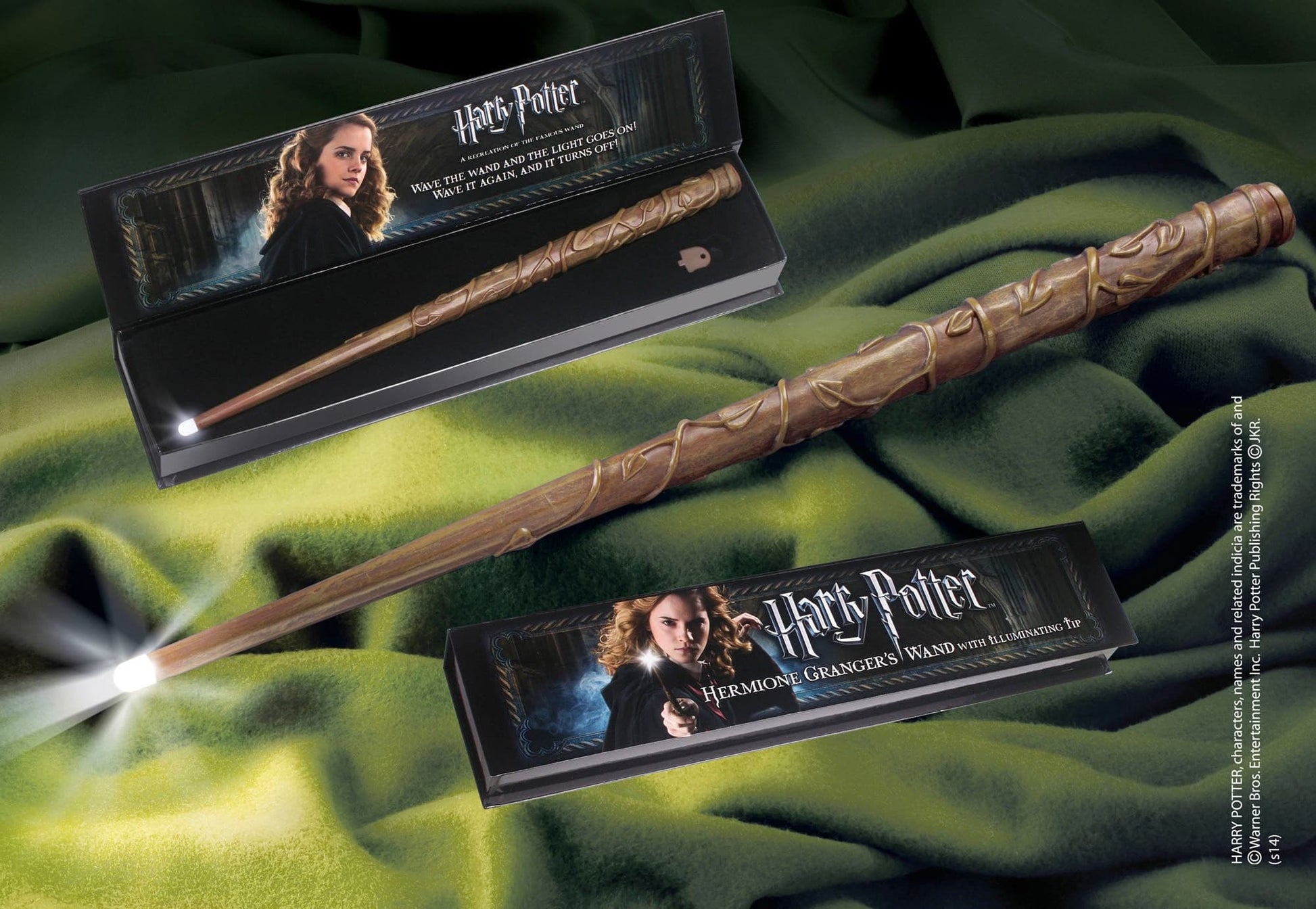 Harry Potter - Varinha com Luz Hermione Granger.