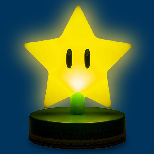 Super Mario - Candeeiro Icon Star