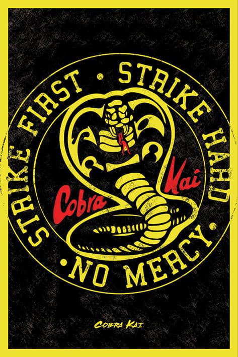 Cobra Kai - Emblem Poster.
