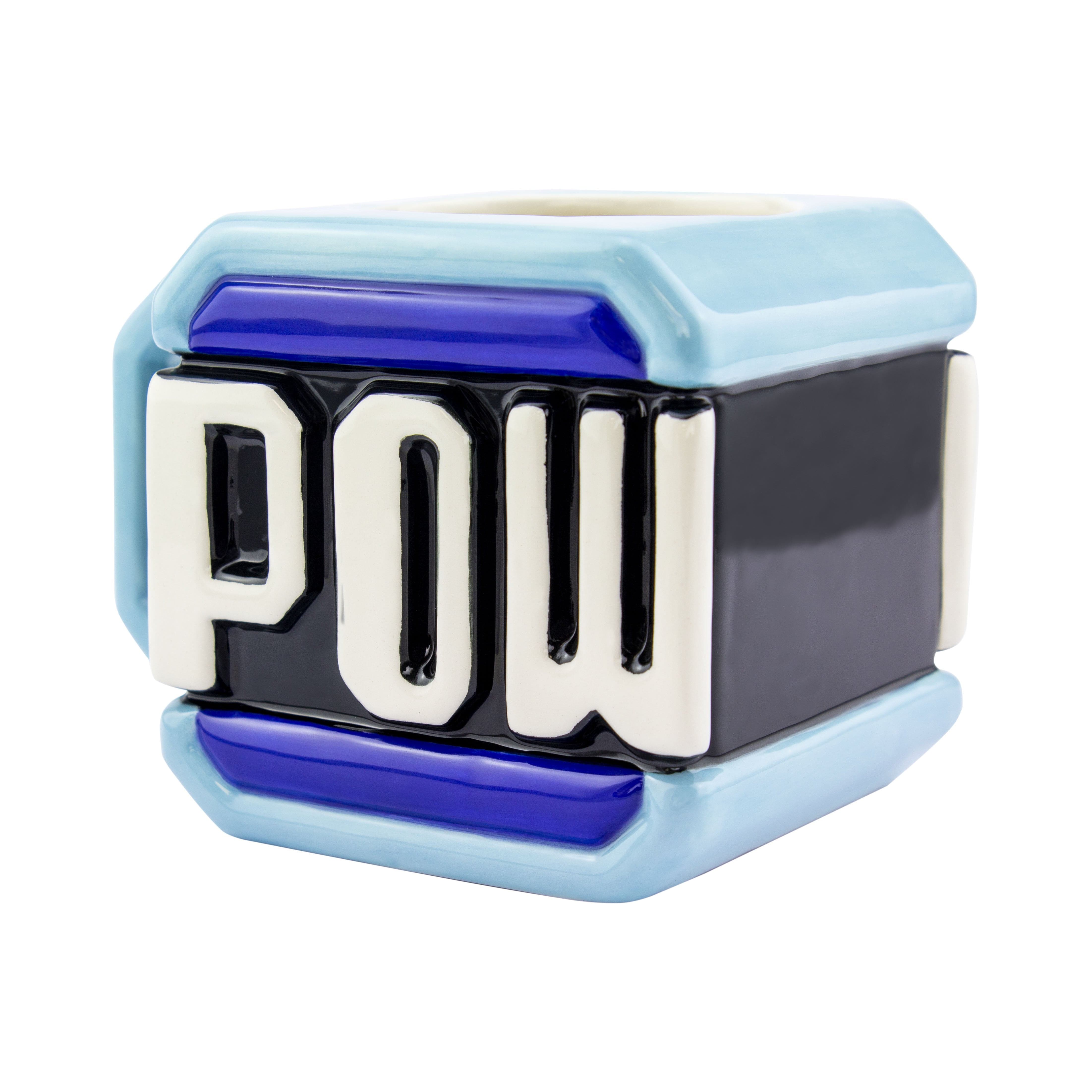 Super Mario - Caneca Pow Block.