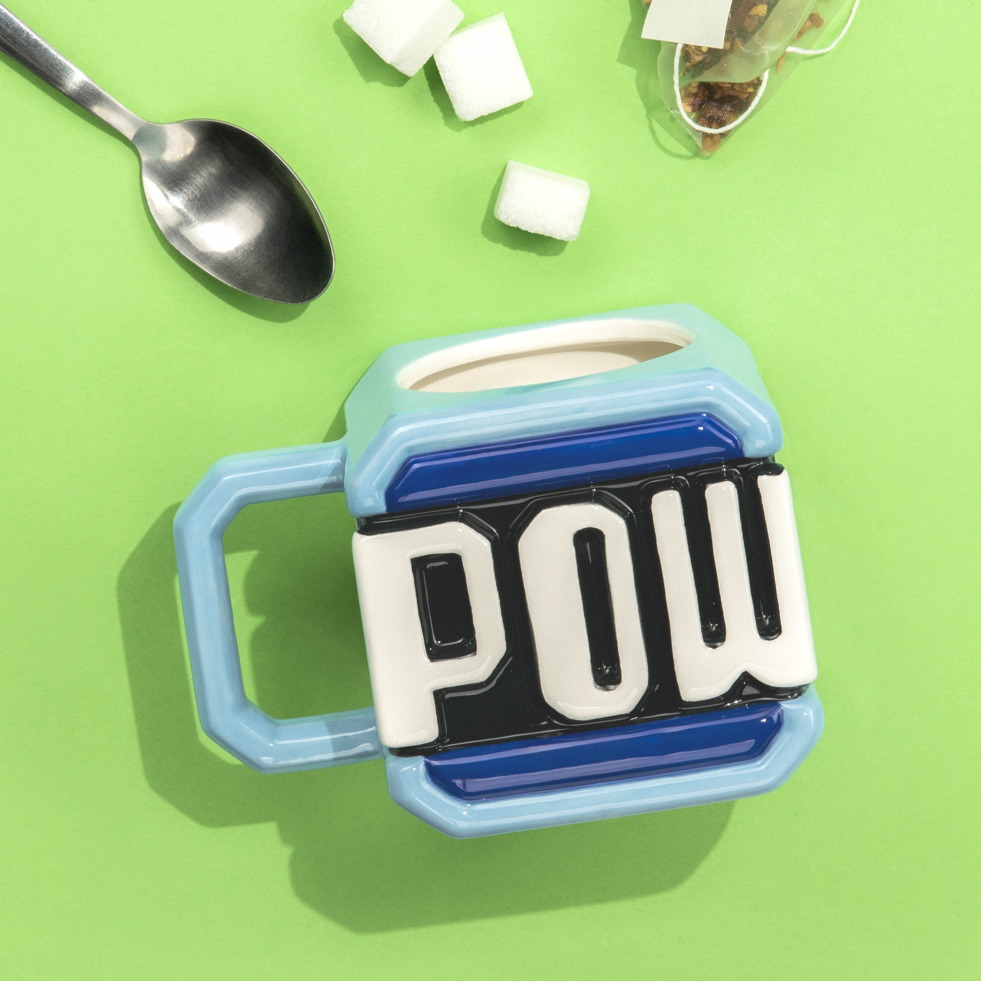 Super Mario - Caneca Pow Block.