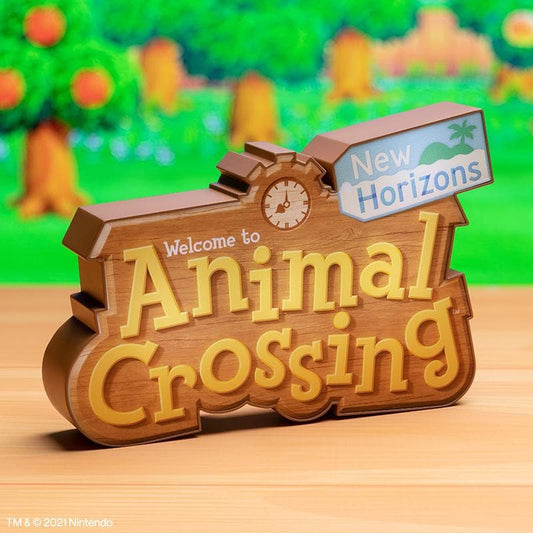 Animal Crossing - Candeeiro Logo.