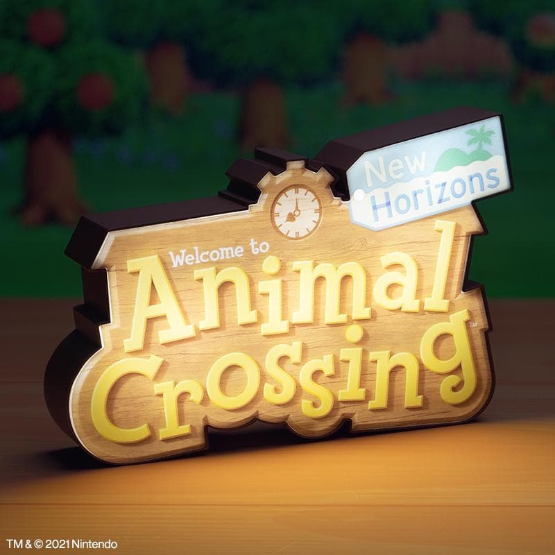 Animal Crossing - Candeeiro Logo.