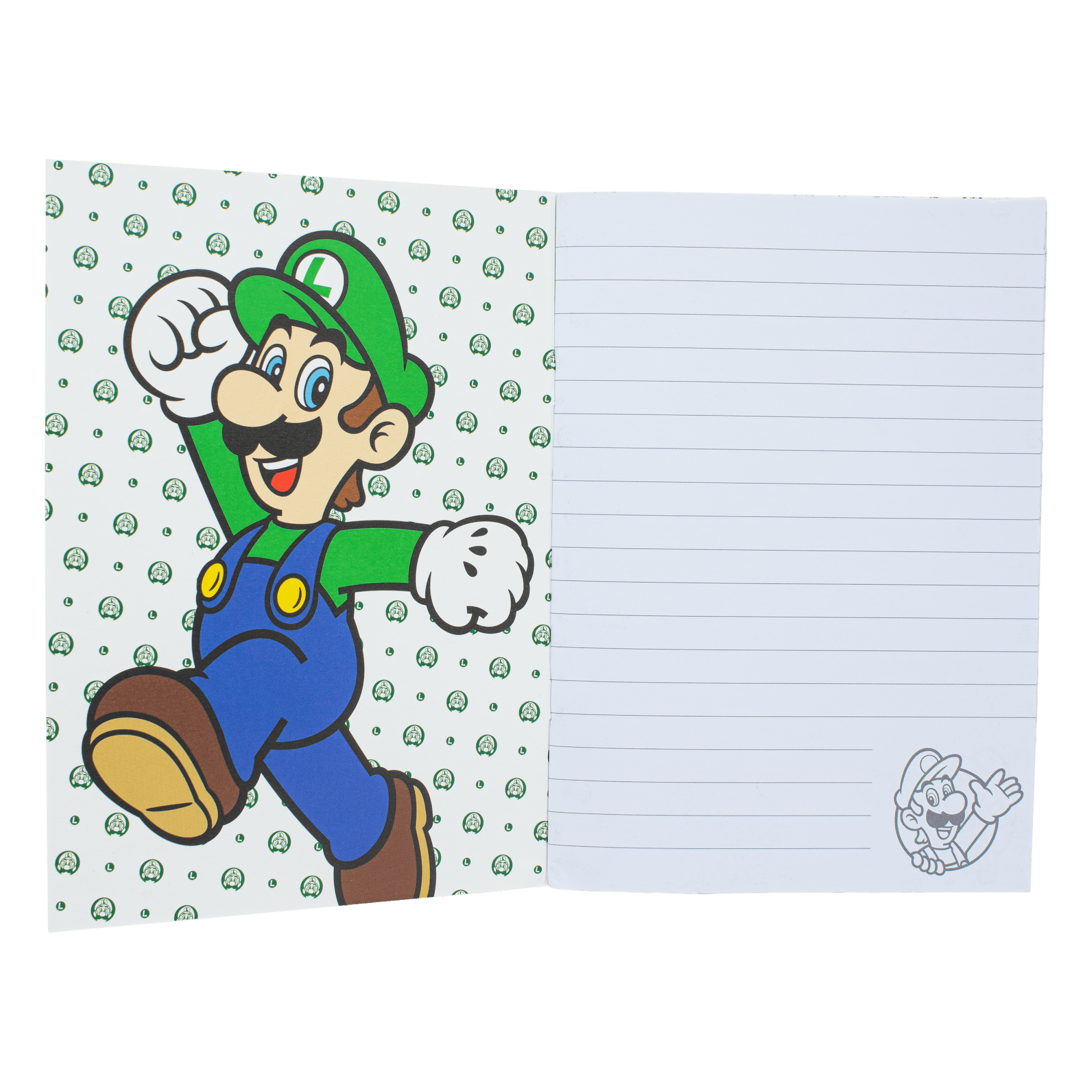 Super Mario - Set cadernos Mario e Louigie