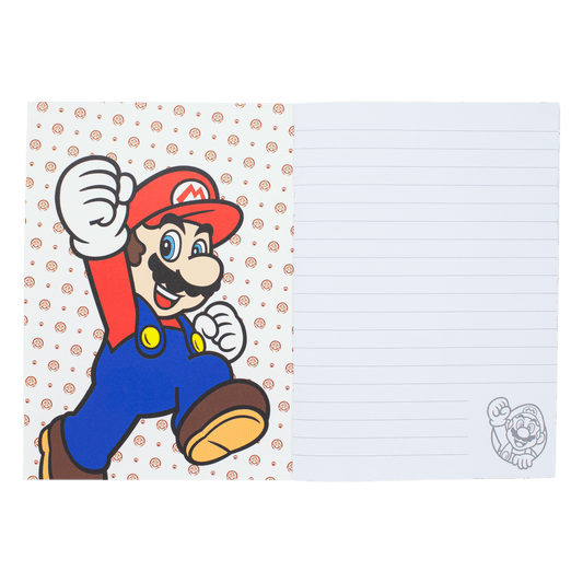 Super Mario - Set Notebook Mario e Luigi