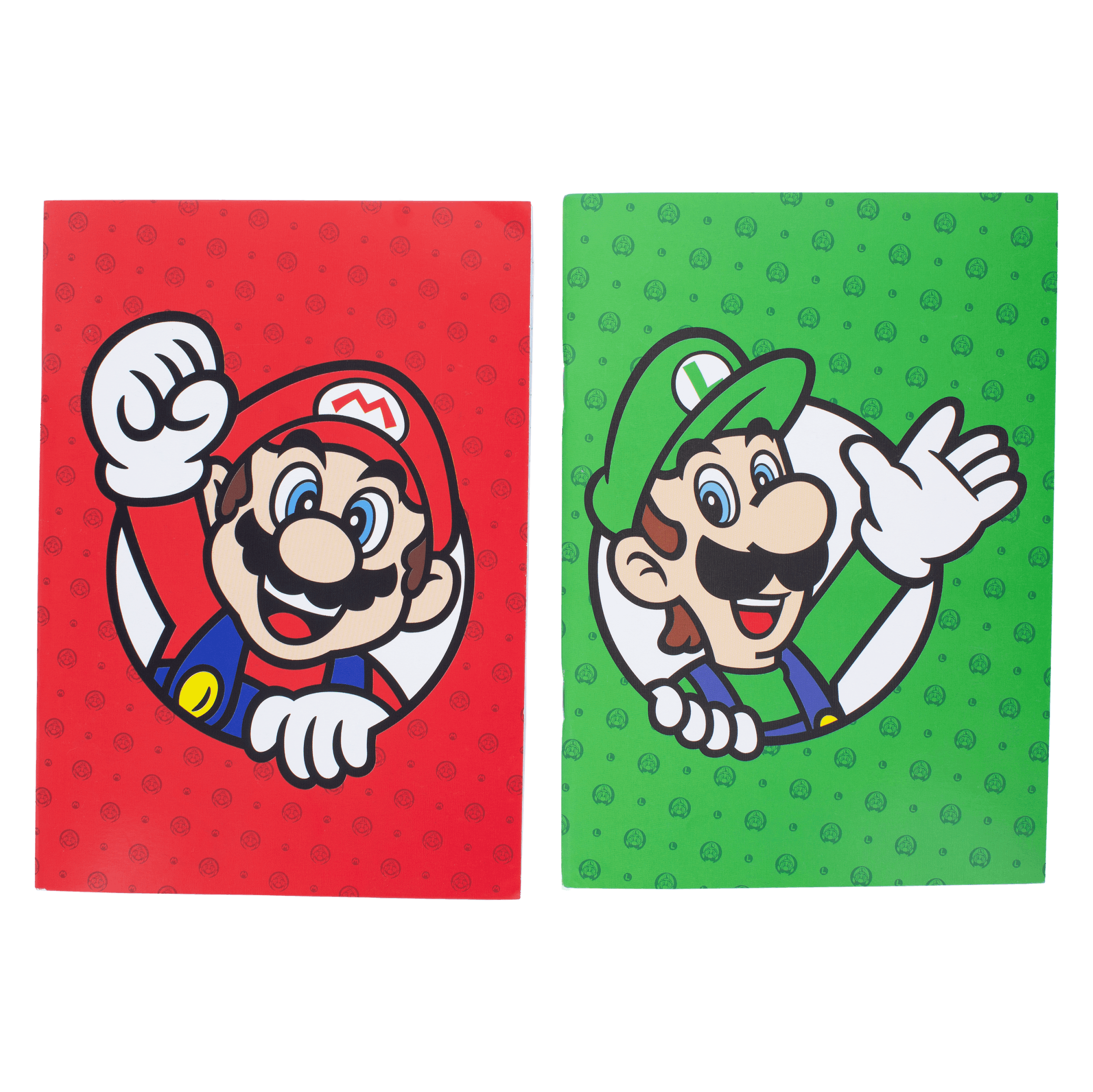 Super Mario - Set cadernos Mario e Louigie