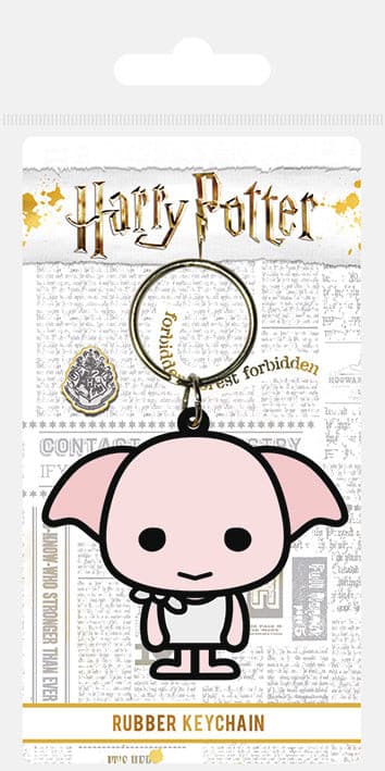 Harry Potter - Porta-Chaves de Borracha (Dobby Chibi).
