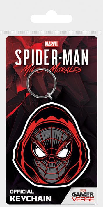 Homem Aranha - Porta-Chaves de Borracha Miles Morales.