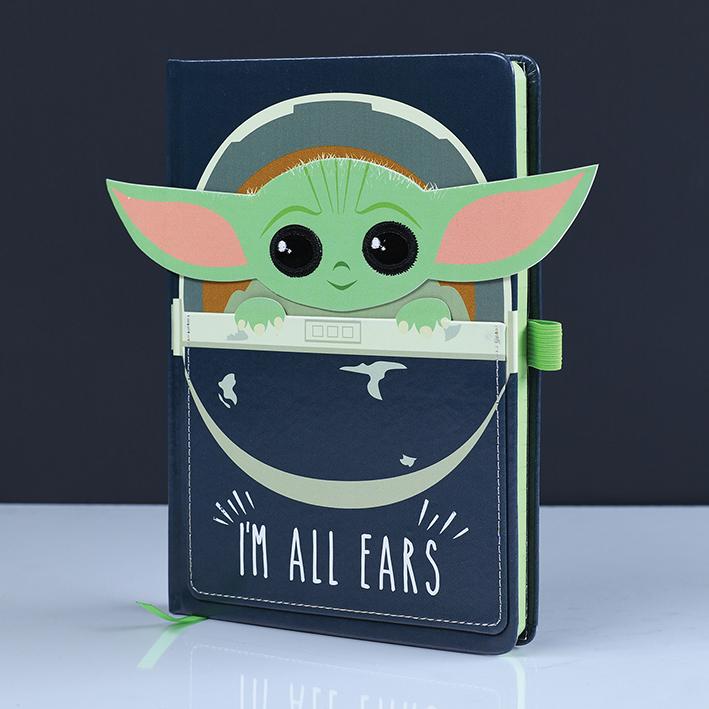Star Wars - Notebook Premium Mandalorian I'm All Ears Crib Popstore 