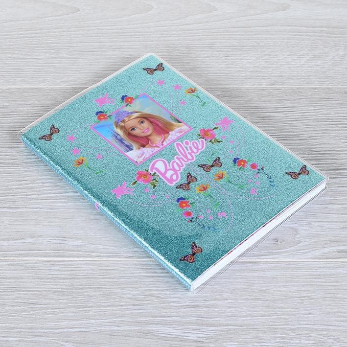 Barbie - Notebook Glitter PVC Popstore 