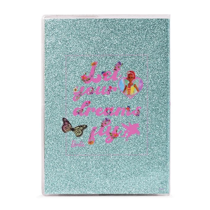 Barbie - Notebook Glitter PVC Popstore 