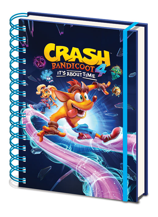 Crash Bandicoot - (Ride) A5 Notebook.