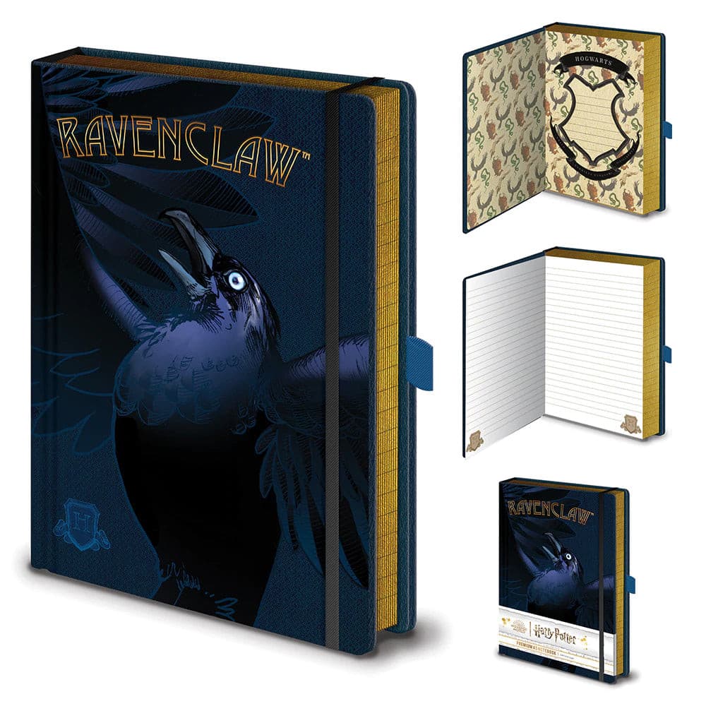 Harry Potter - Notebook Premium A5 Intricate Houses Ravenclaw.
