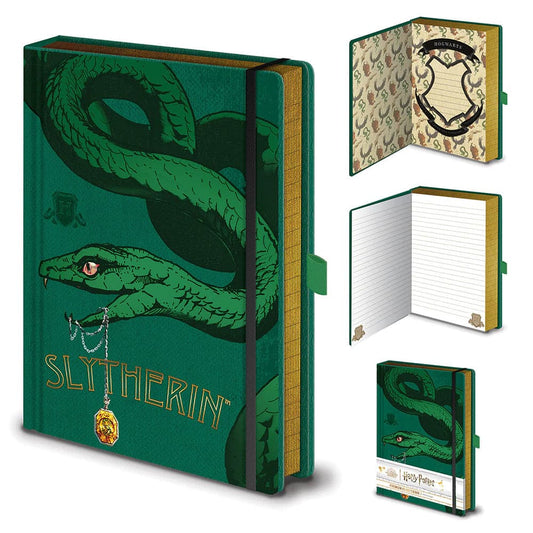 Harry Potter - Notebook Premium A5 Intricate Houses Slytherin.