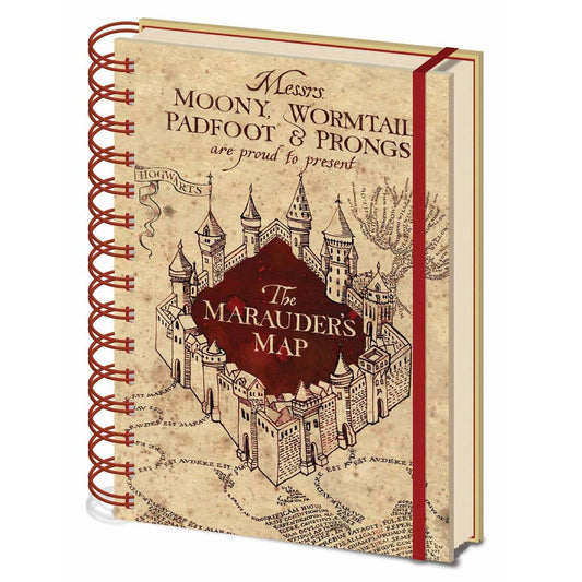 Harry Potter - Notebook Marauder's Map Popstore 